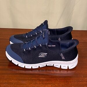 Skechers Sport Active Glide Step Hands Free Slip on Sneakers Women’s 9 Wide Fit